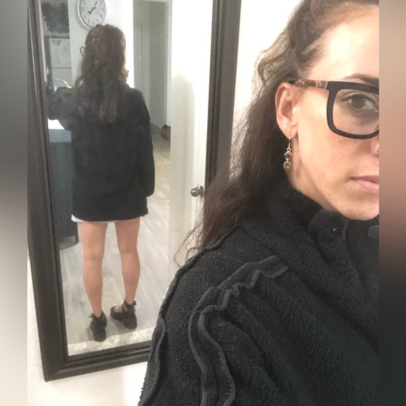 Free people movement black glacier fleece jacket size small - Picture 16 of 16